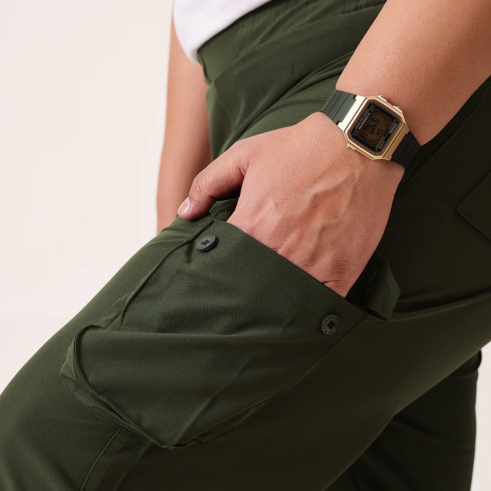 6 Pocket Relax Fit Cargo Plus Size - Image 12
