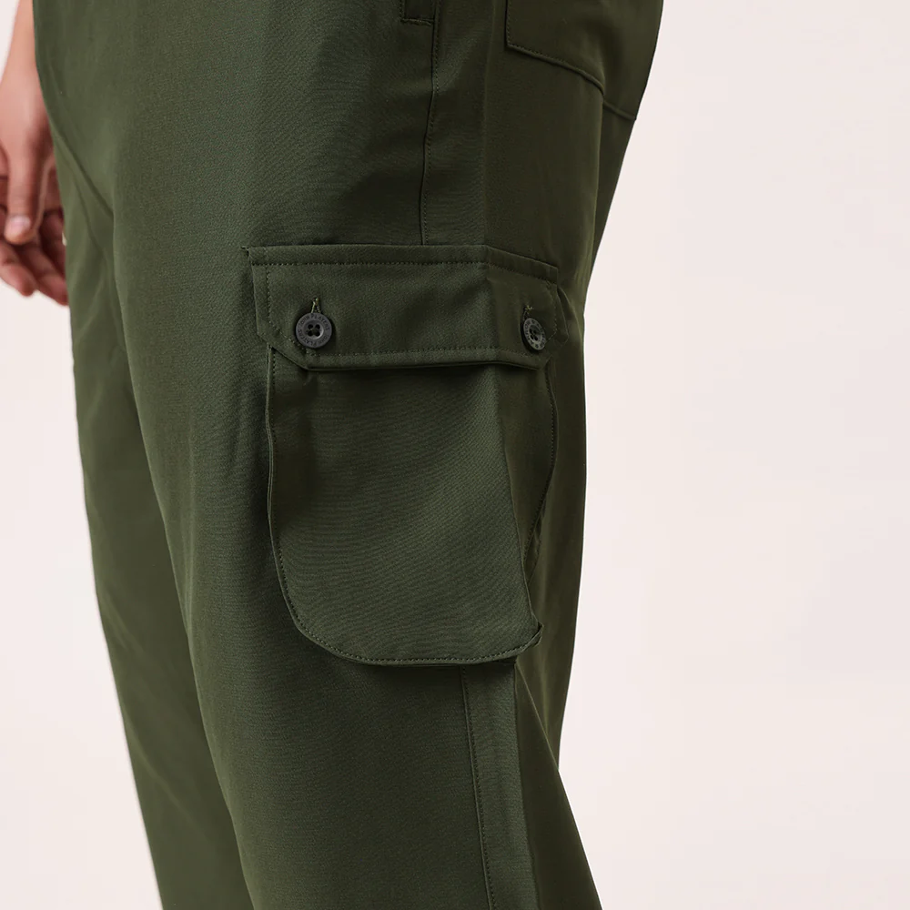 6 Pocket Relax Fit Cargo Plus Size - Image 13