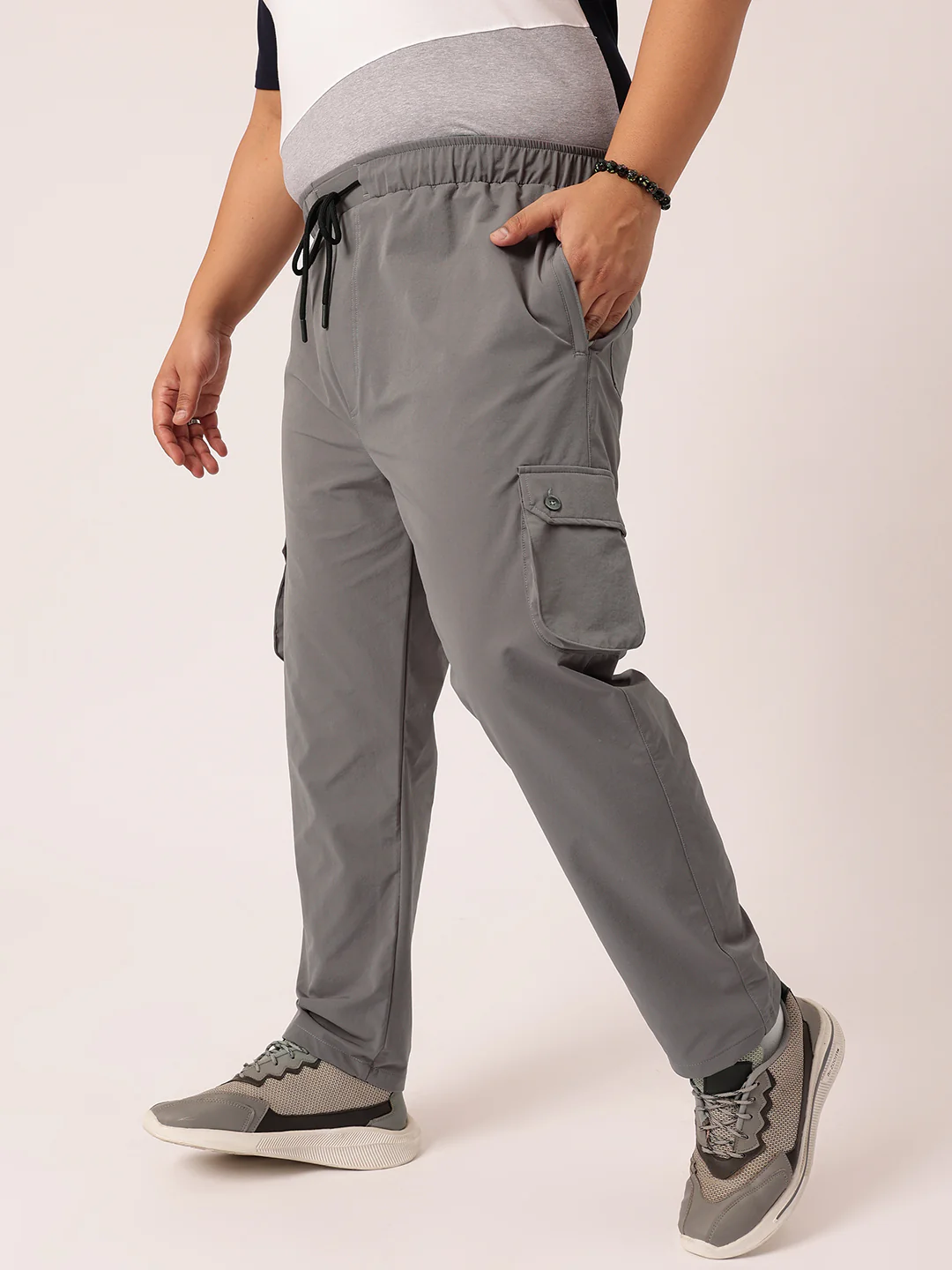 6 Pocket Relax Fit Cargo Plus Size - Image 22