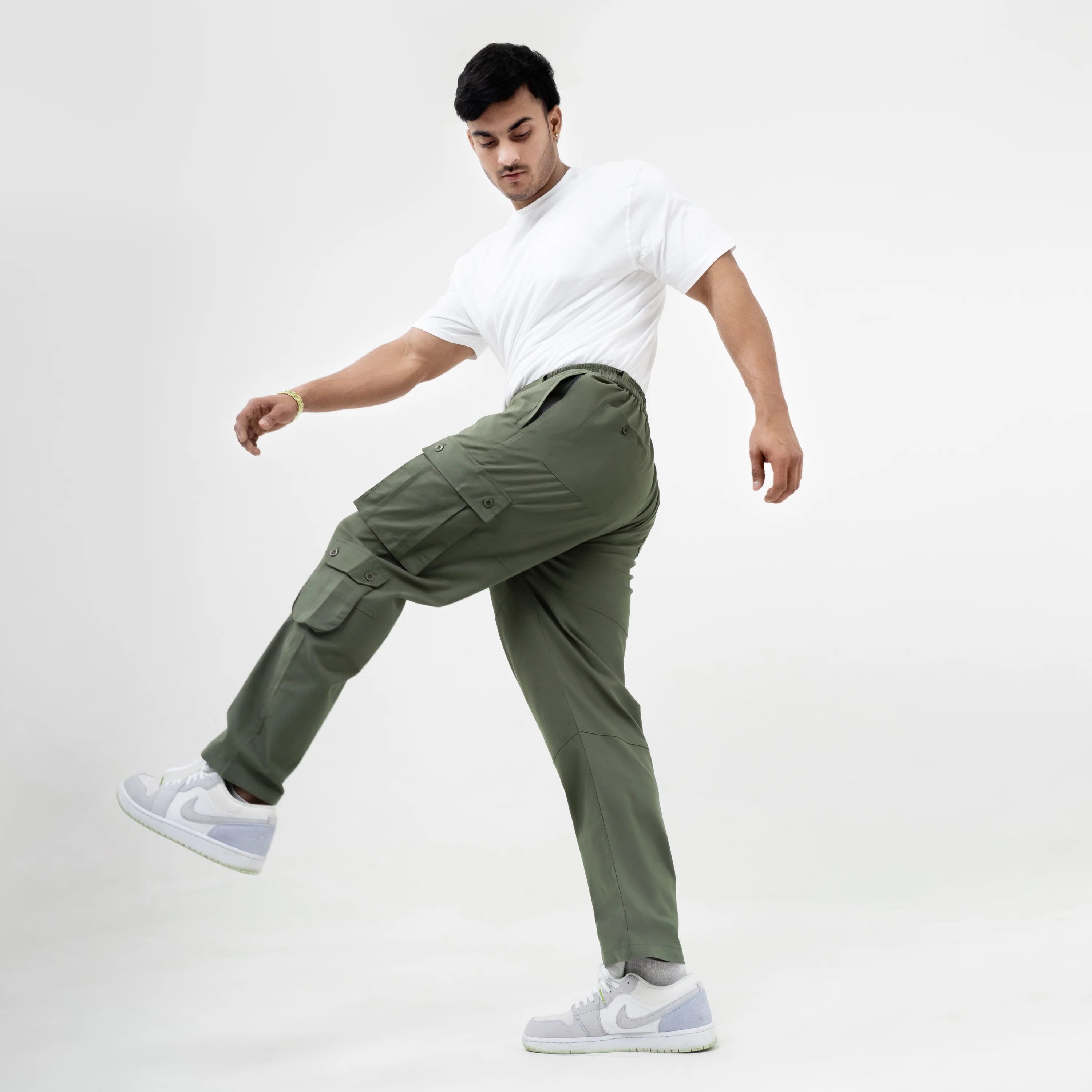 8 Pocket Premium Stretchable Cotton Cargos - Image 4