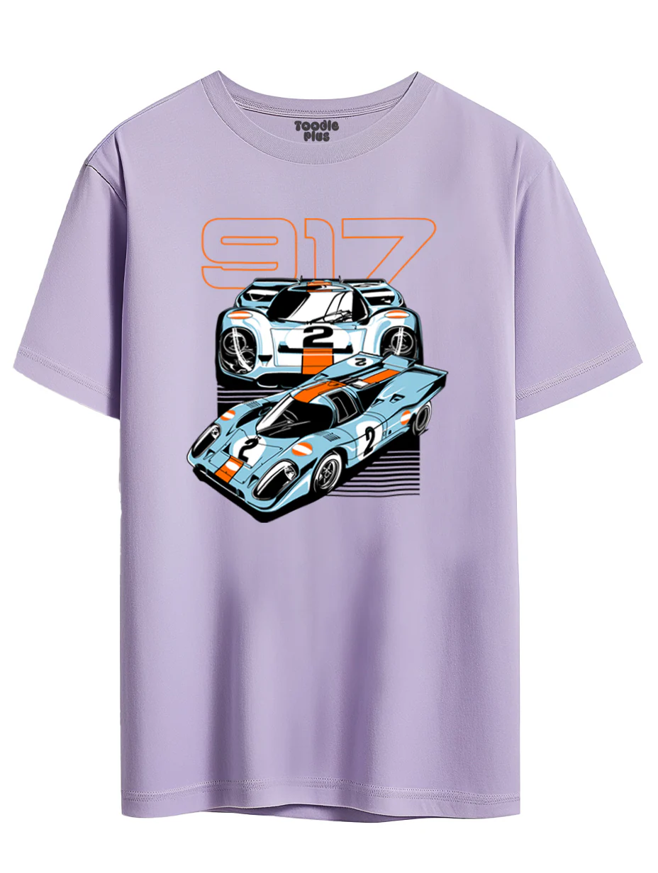 917 Racing Car Plus Size T-Shirt - Image 3