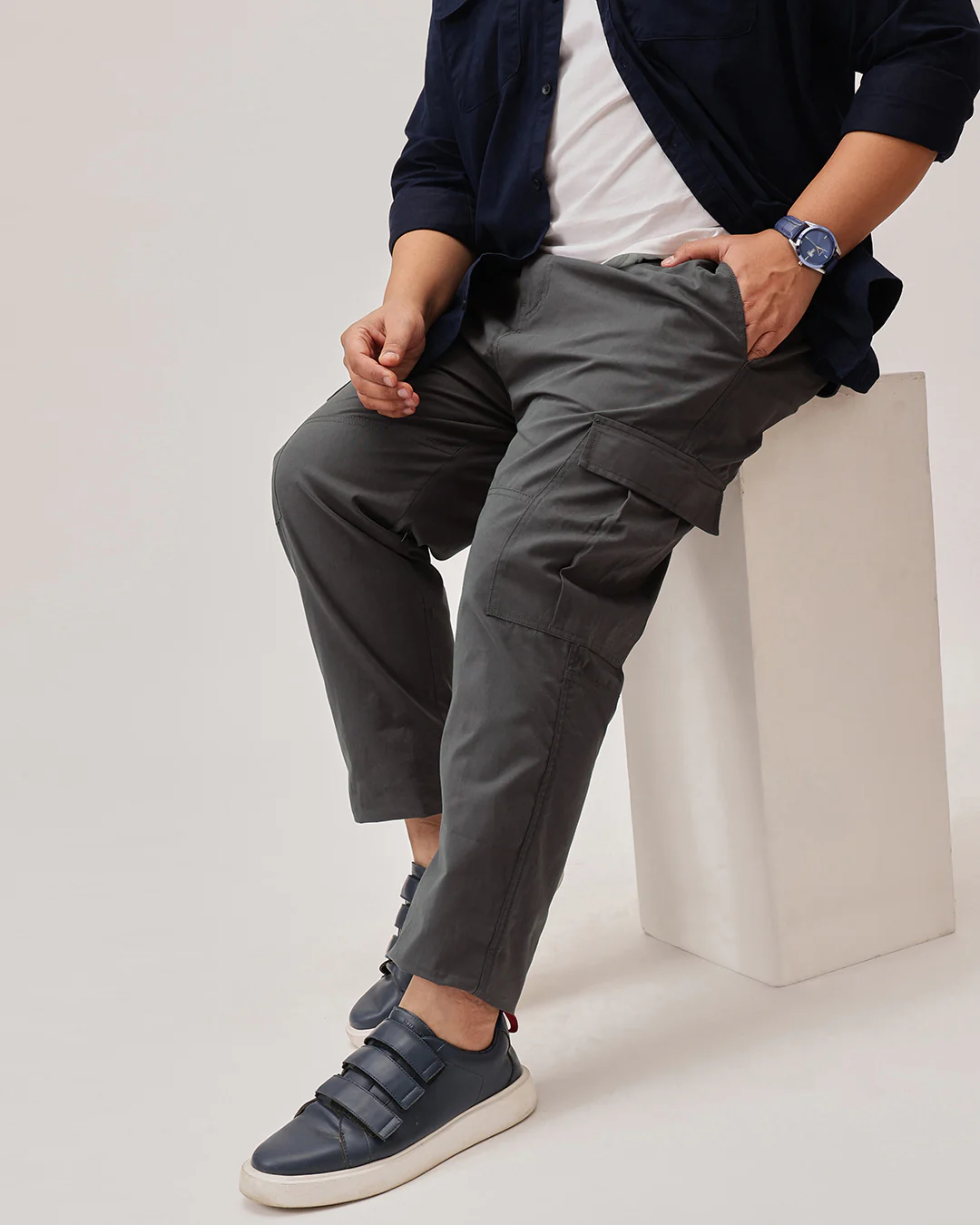 Airmax Cotton Plus Size Cargos - Image 13