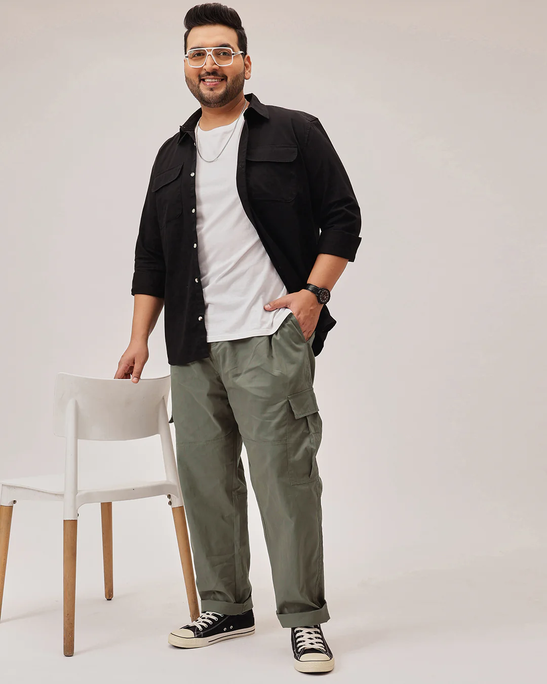 Airmax Cotton Plus Size Cargos - Image 2