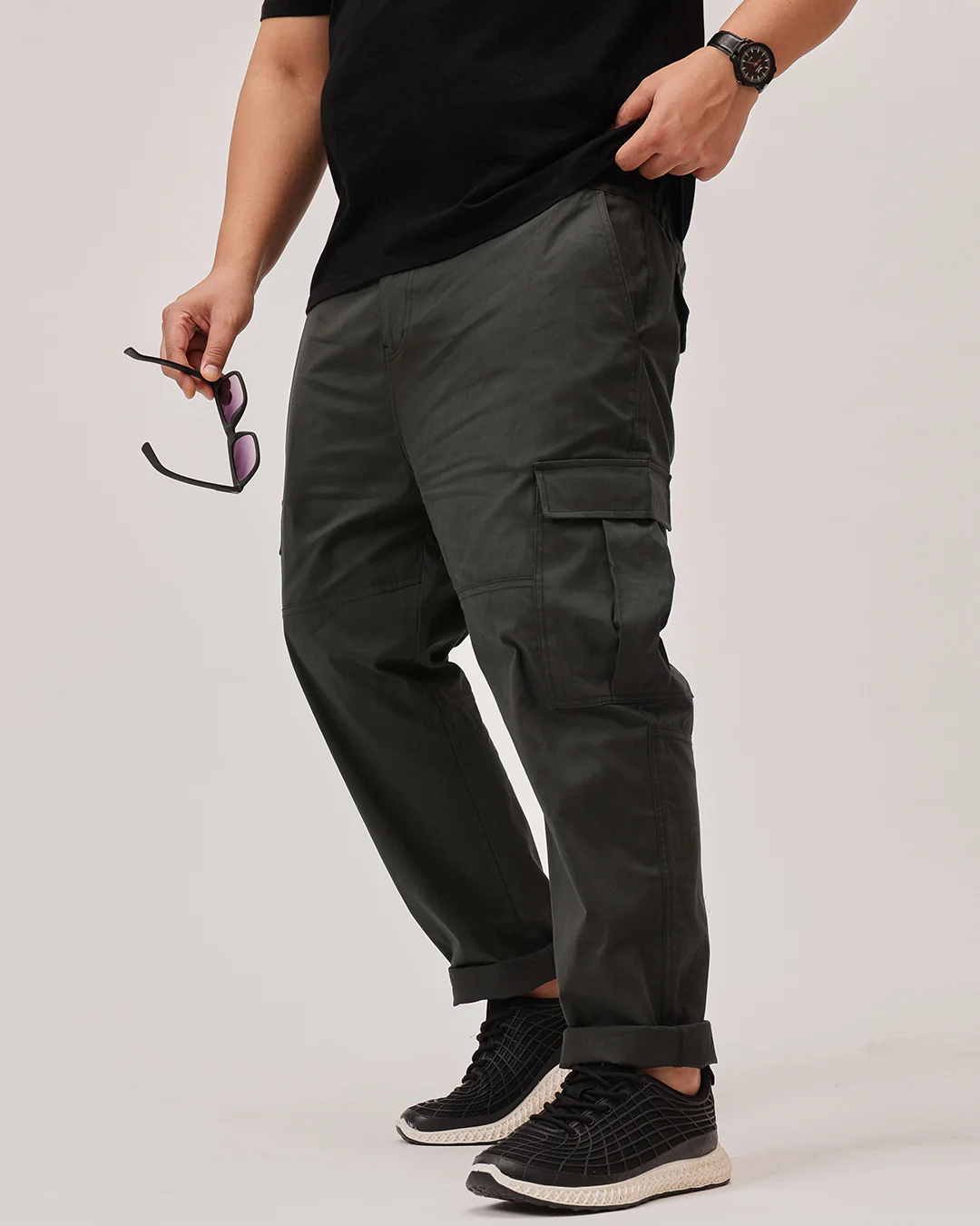 Airmax Cotton Plus Size Cargos - Image 27