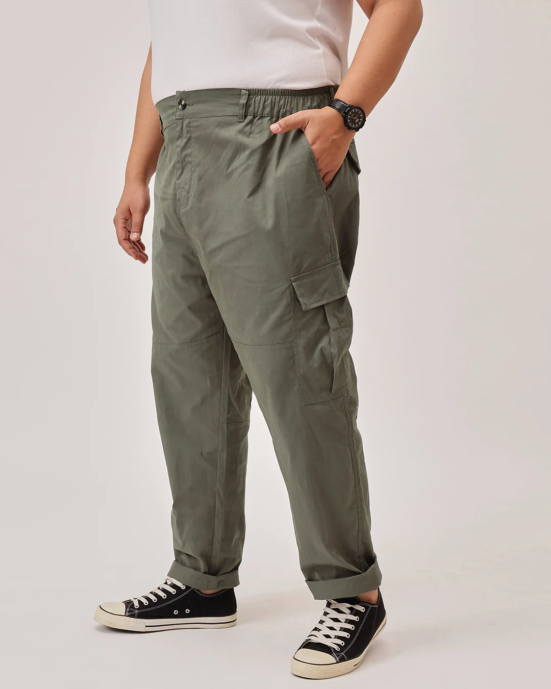 Airmax Cotton Plus Size Cargos - Image 3