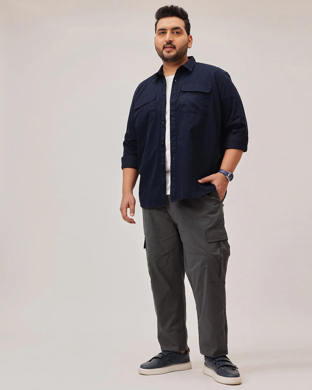 Airmax Cotton Plus Size Cargos - Image 9