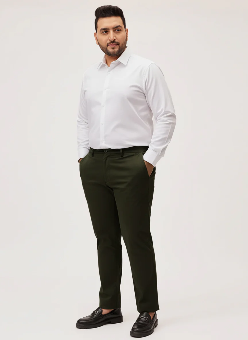 Airmax Cotton Plus Size Chinos - Image 2