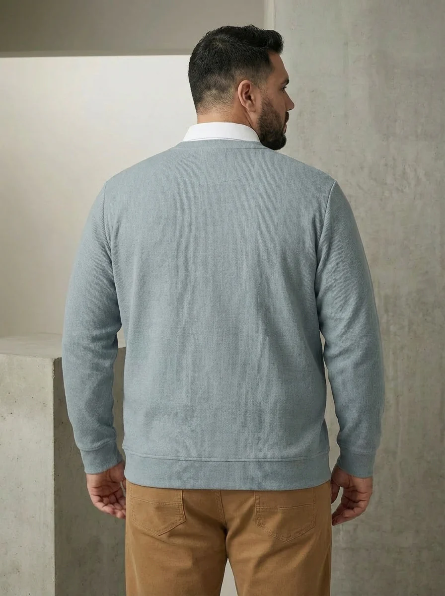 Ambercombie Textured Sweatshirt - Image 6