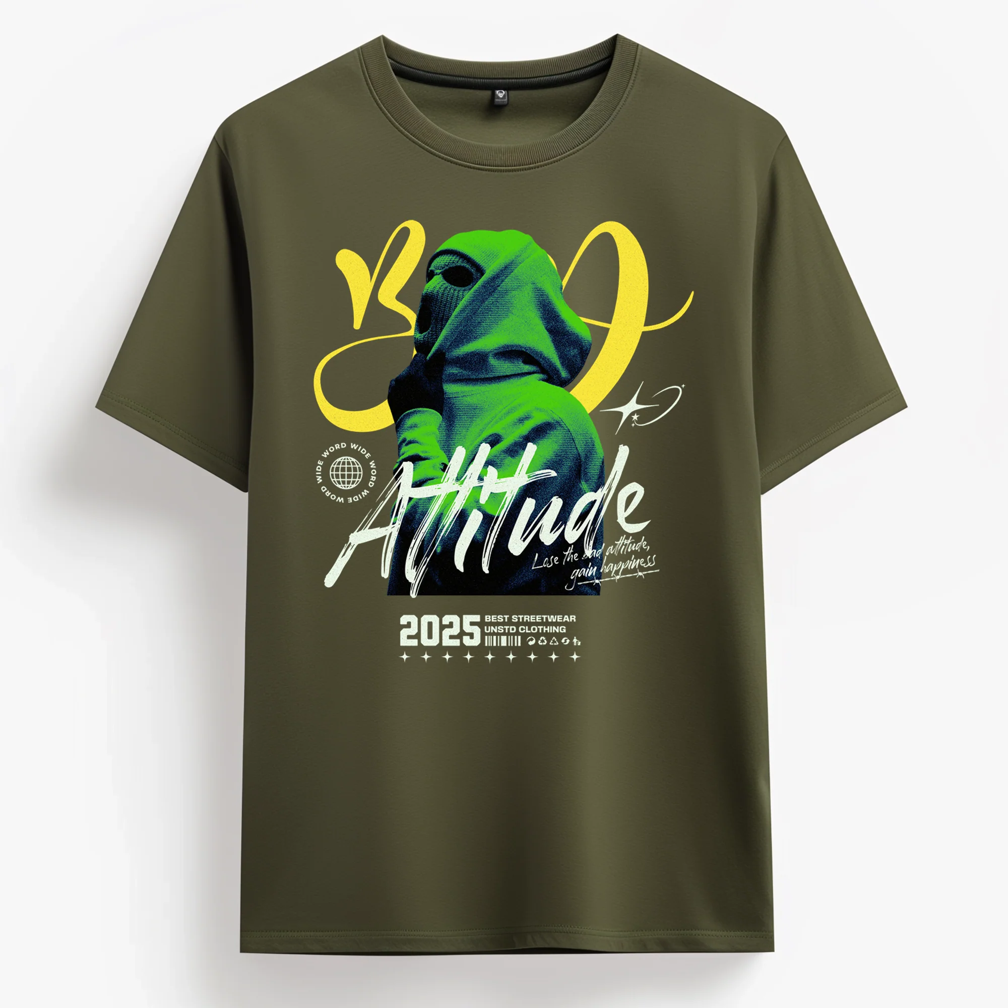 Bad Attitude Streetwear Plus Size T-Shirt - Image 4