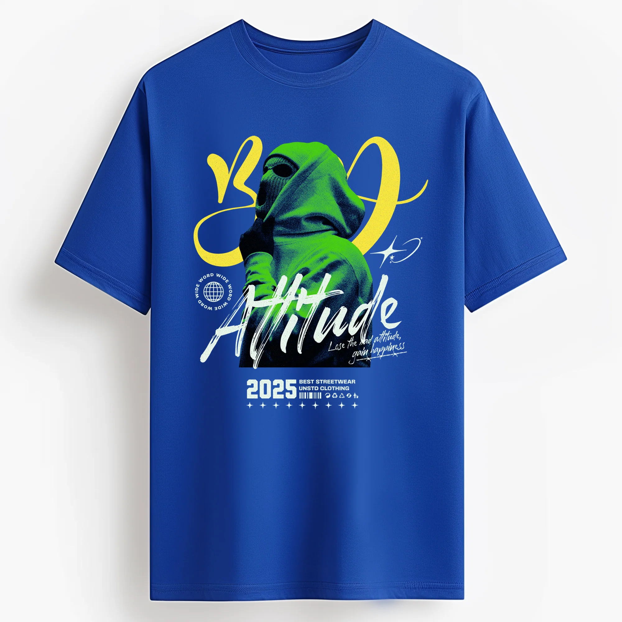 Bad Attitude Streetwear Plus Size T-Shirt - Image 5