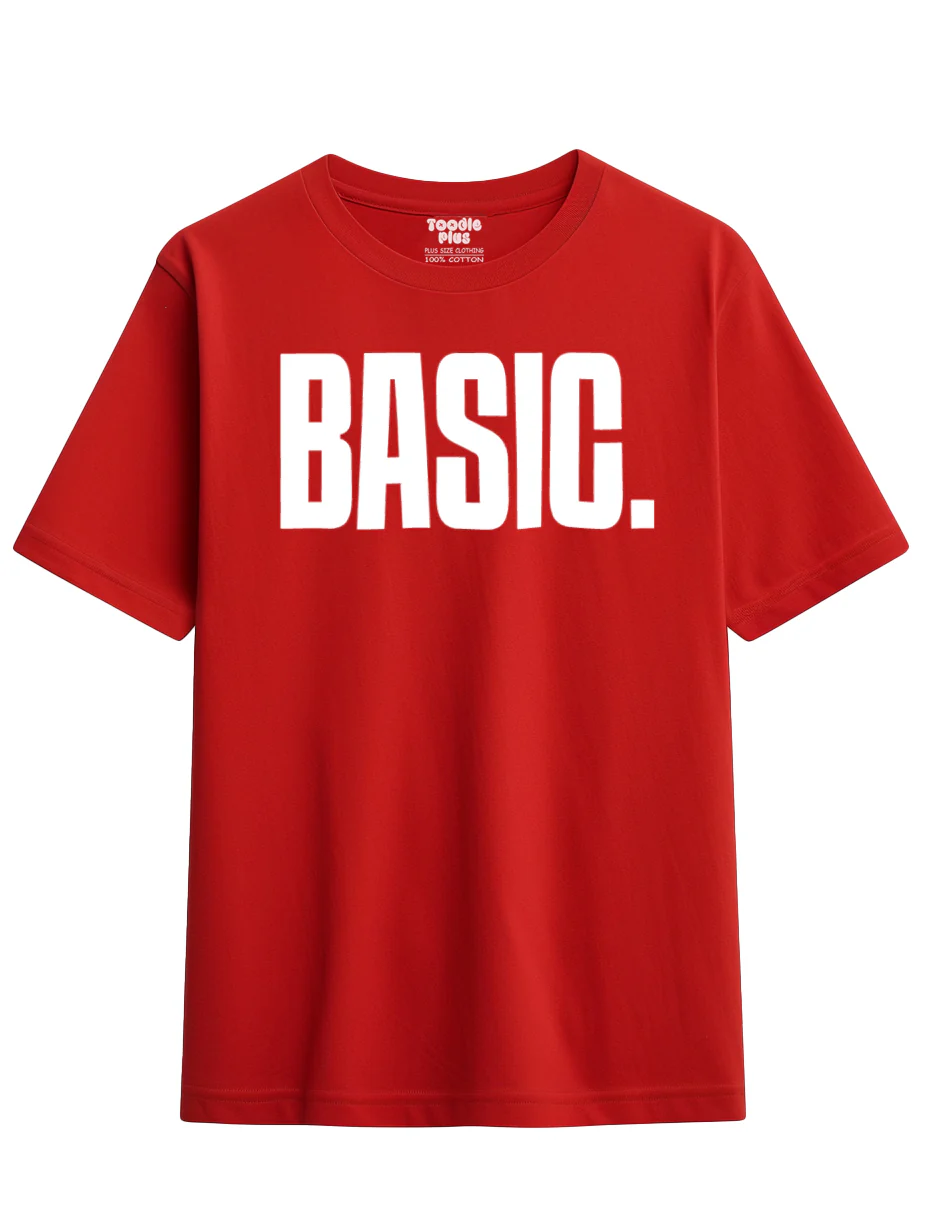 Basic Quote Plus Size T-Shirt - Image 2