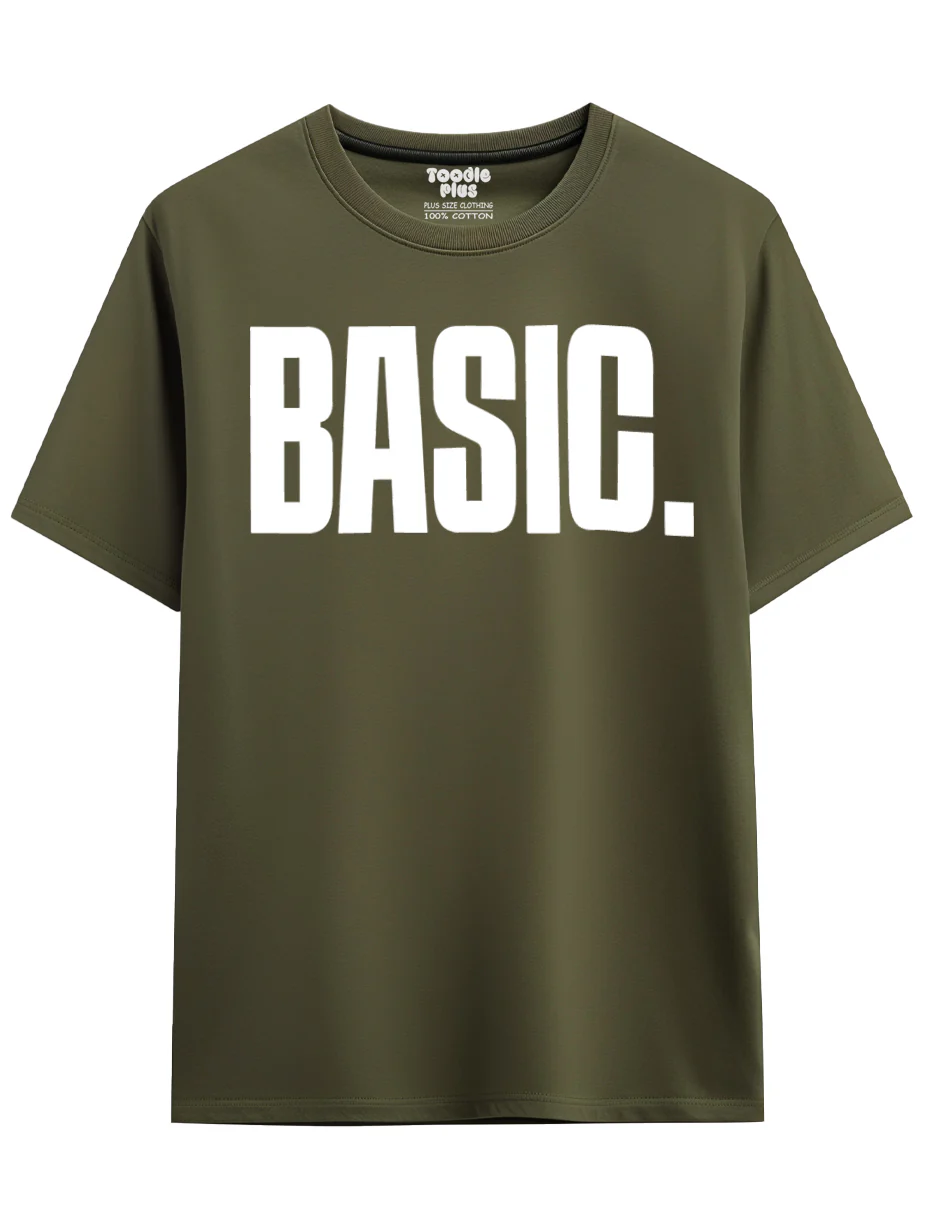 Basic Quote Plus Size T-Shirt - Image 5