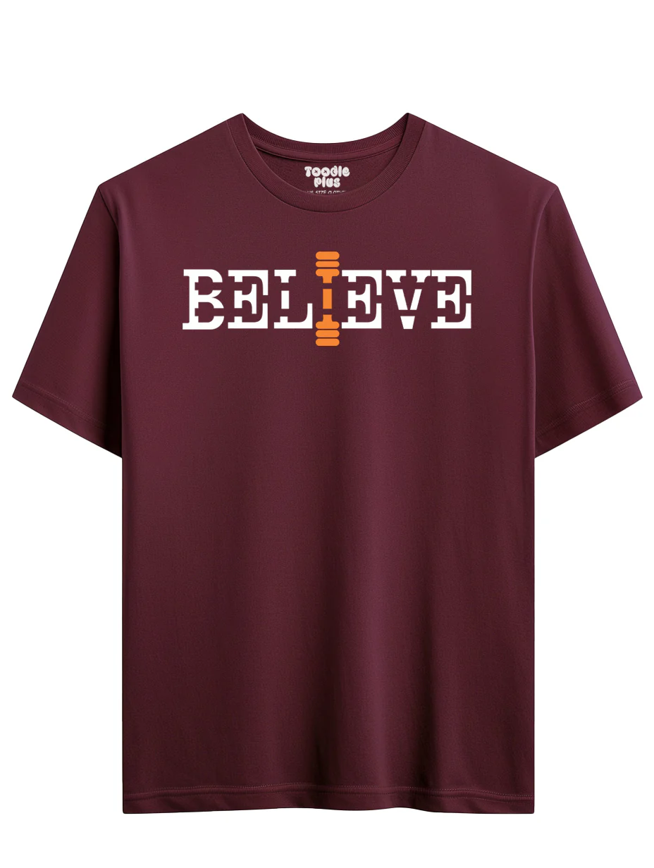 Believe Plus Size T-Shirt - Image 5