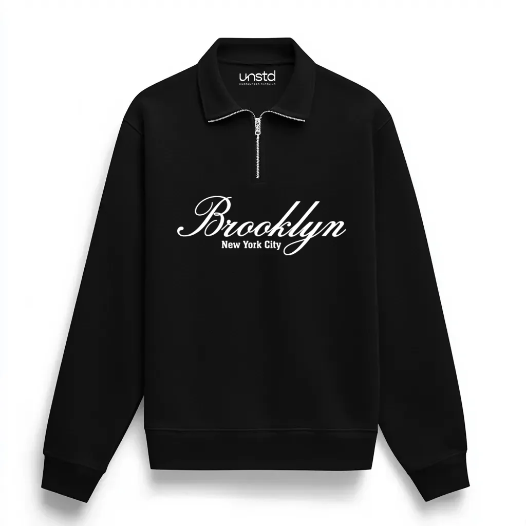 Brooklyn City Quarter-Zip Sweatshirt - Image 3