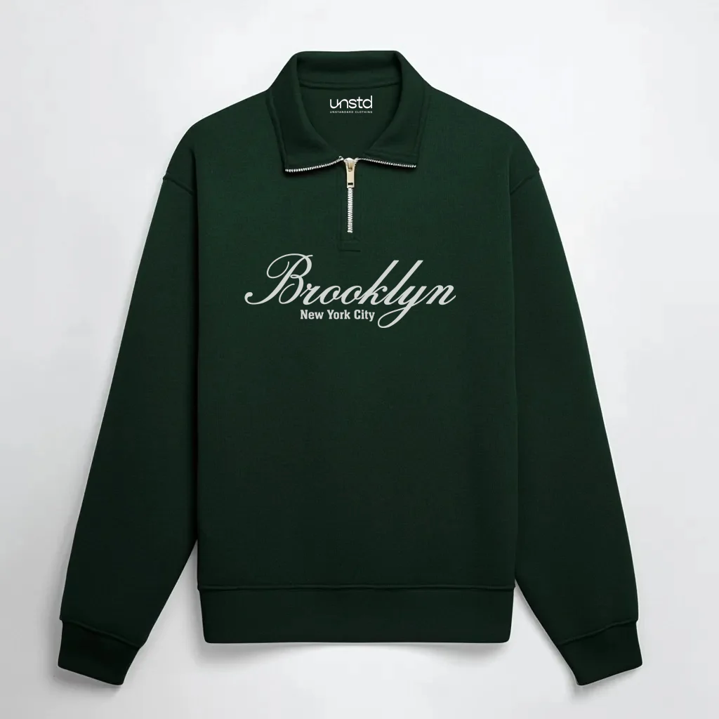Brooklyn City Quarter-Zip Sweatshirt - Image 5