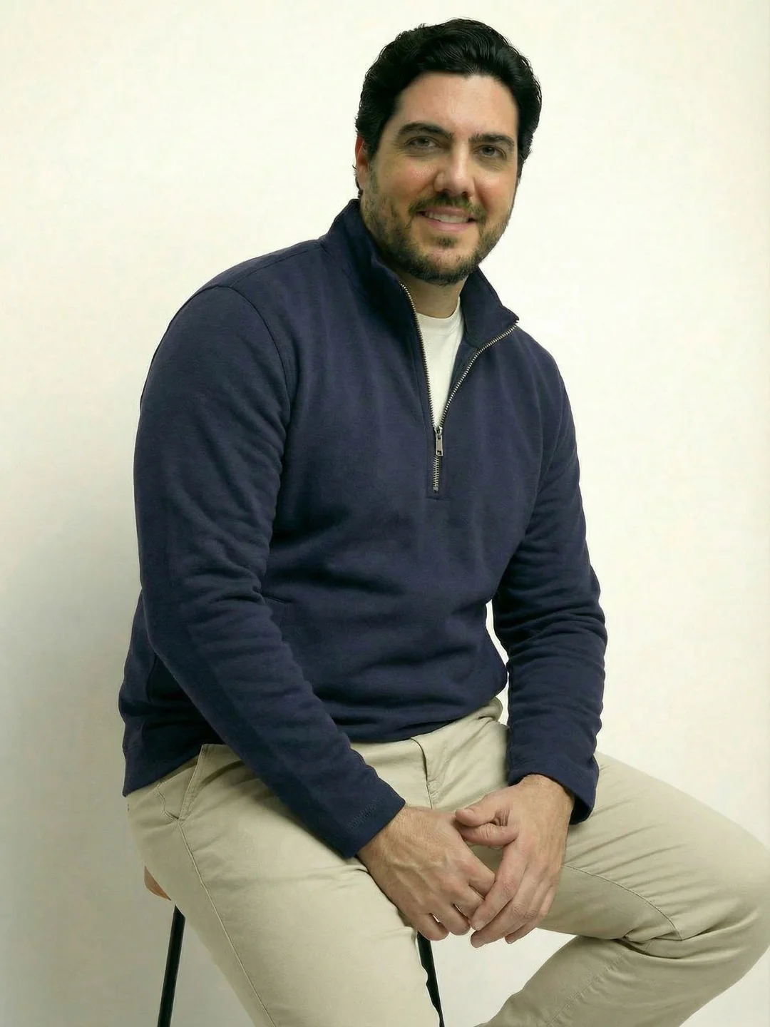 Butter Soft Premium Quarter Zip Plus Size Sweatshirt - Image 7