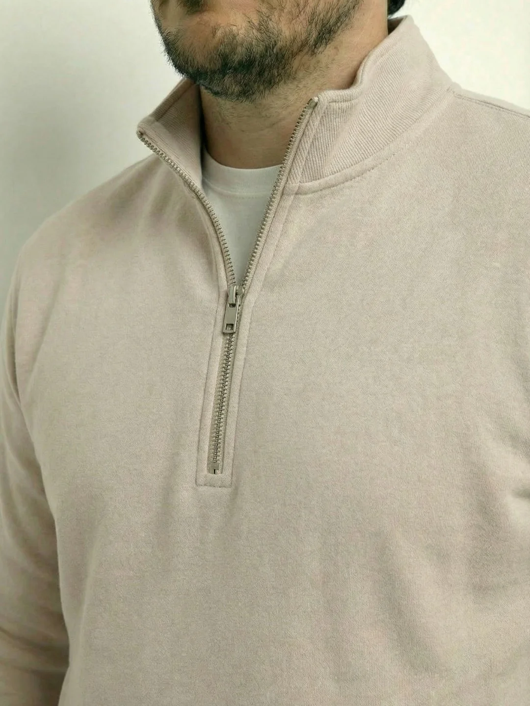Butter Soft Premium Quarter Zip Plus Size Sweatshirt - Image 3