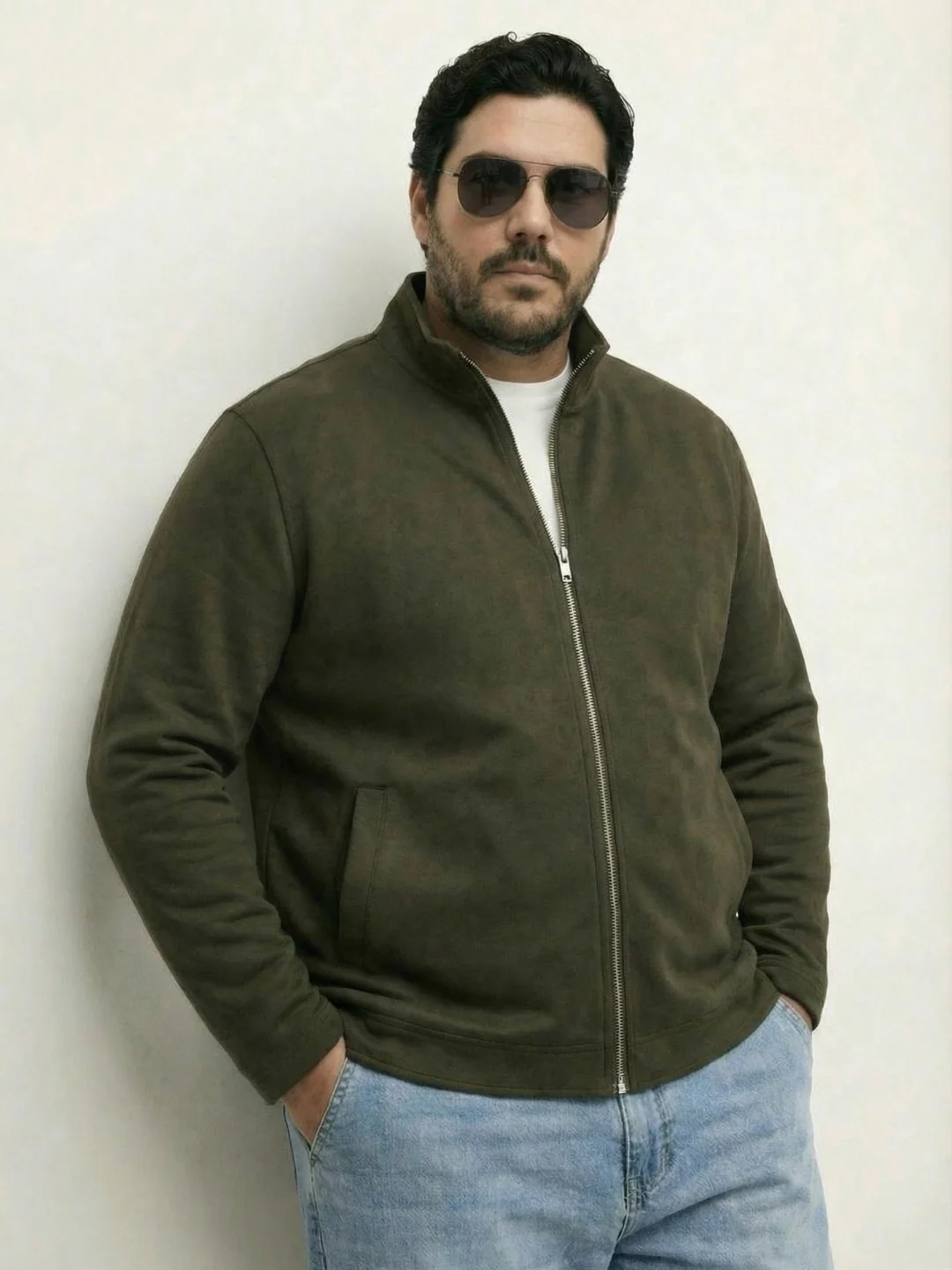 Butter Soft Premium Zipper Plus Size Jacket - Image 5