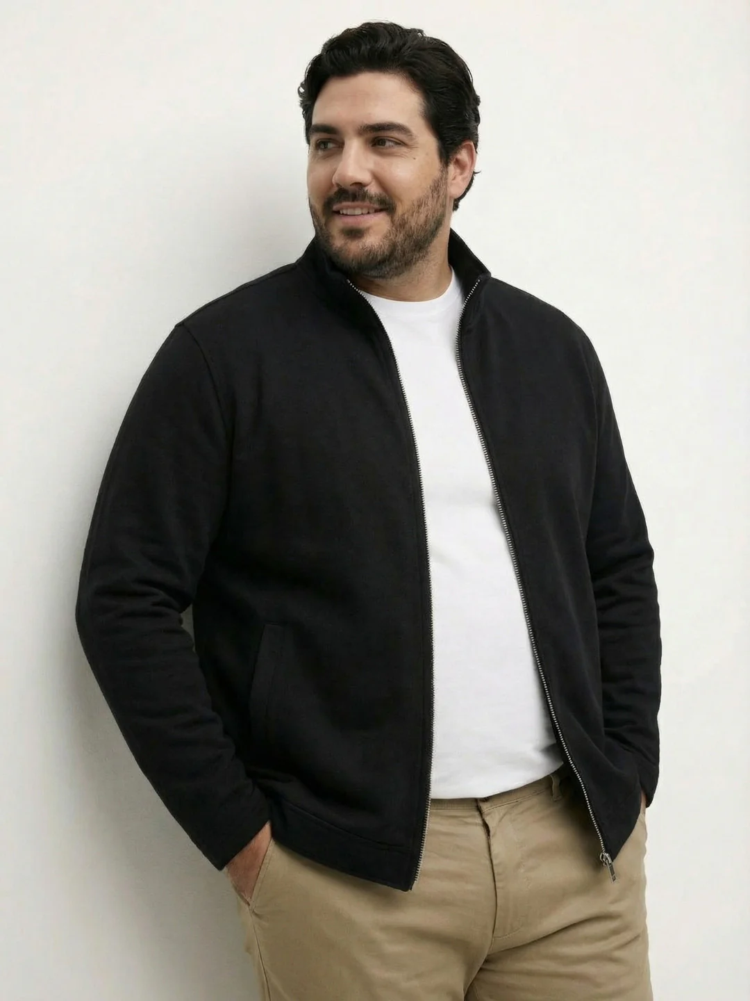 Butter Soft Premium Zipper Plus Size Jacket - Image 10
