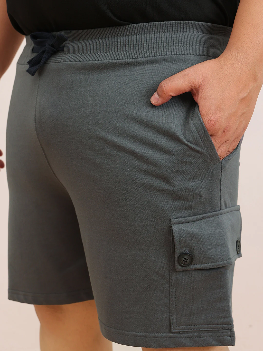 Cargo Shorts Cotton Plus Size - Image 10
