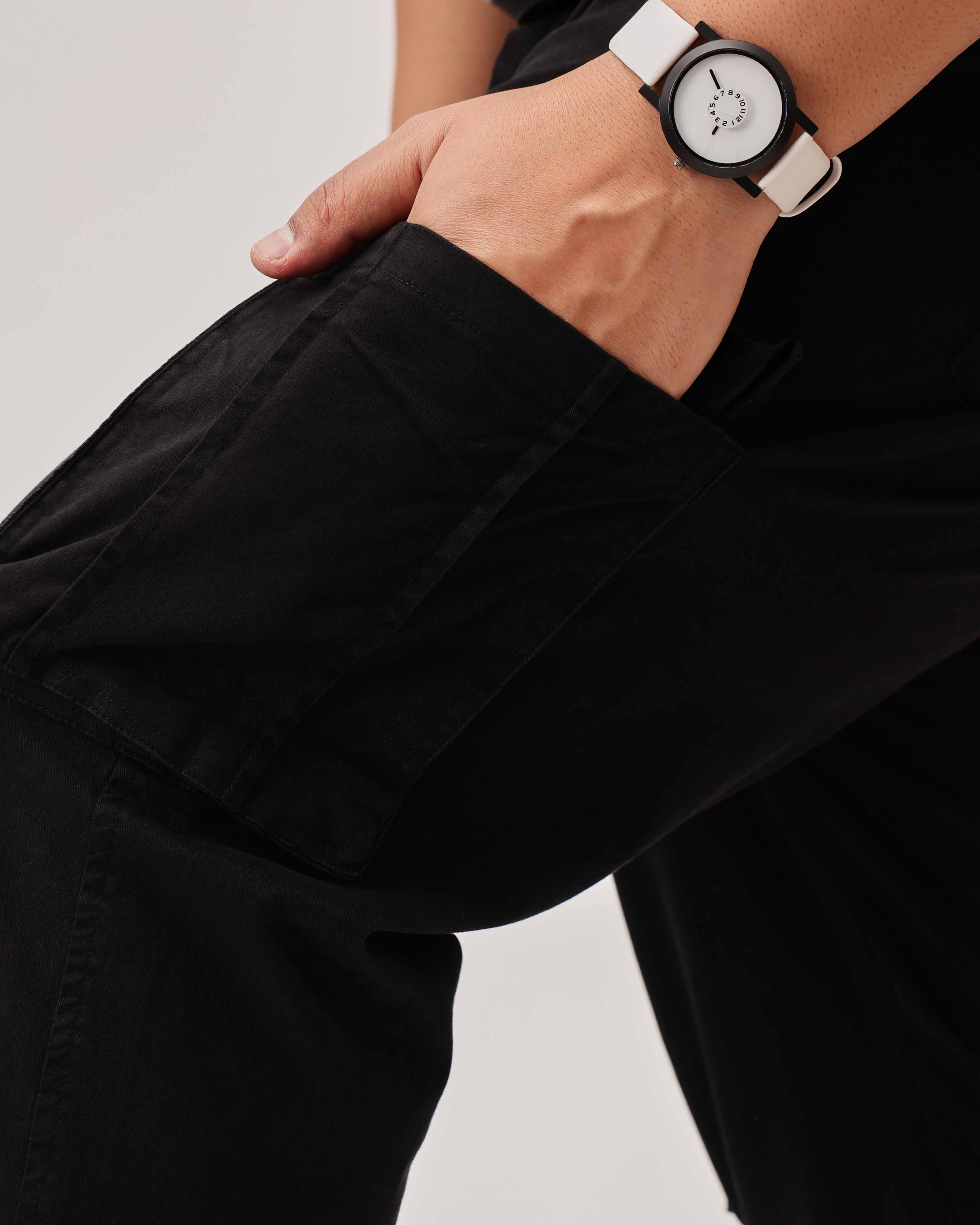 Classic 6 Pocket Stretchable Plus Size Cargo - Image 12