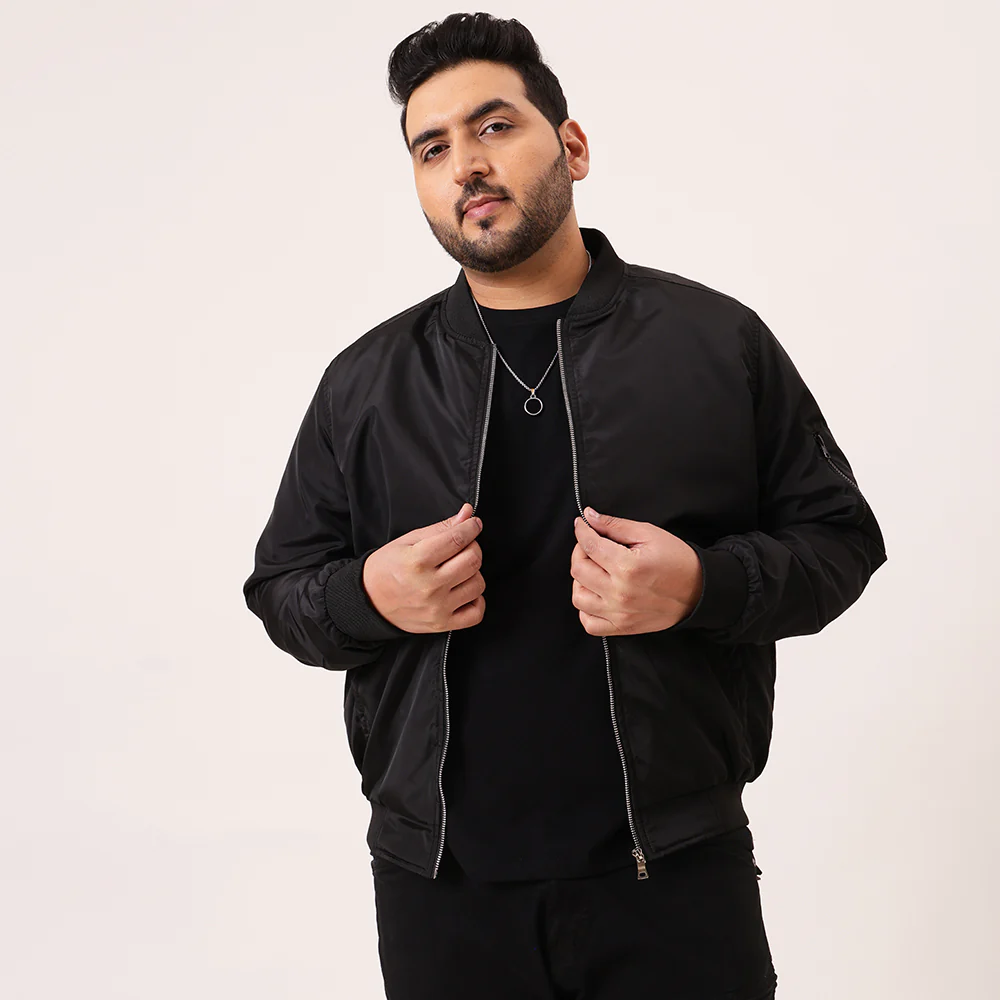Classic Bomber Jacket - Image 3