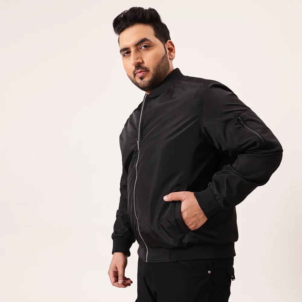 Classic Bomber Jacket - Image 5