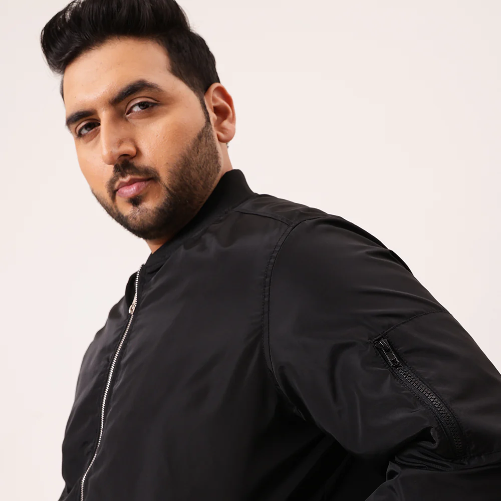 Classic Bomber Jacket - Image 6
