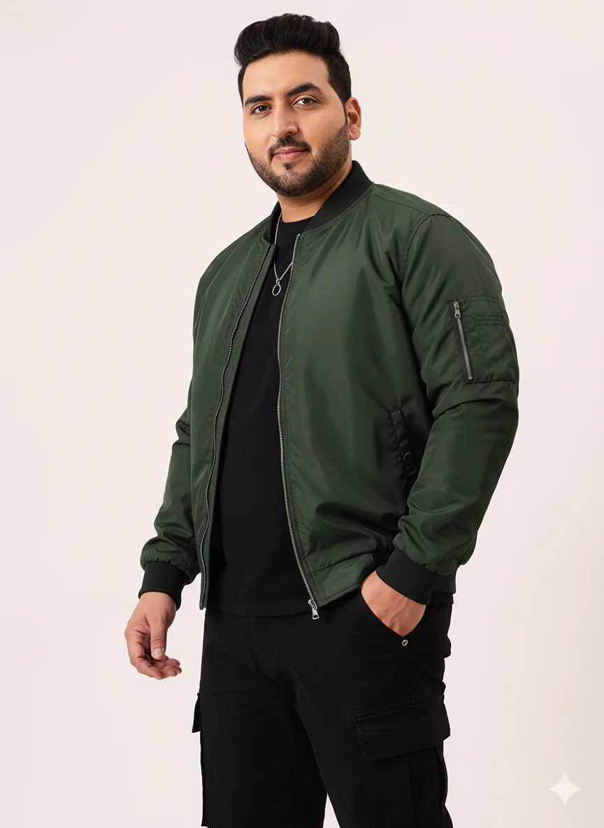 Classic Bomber Jacket - Image 8