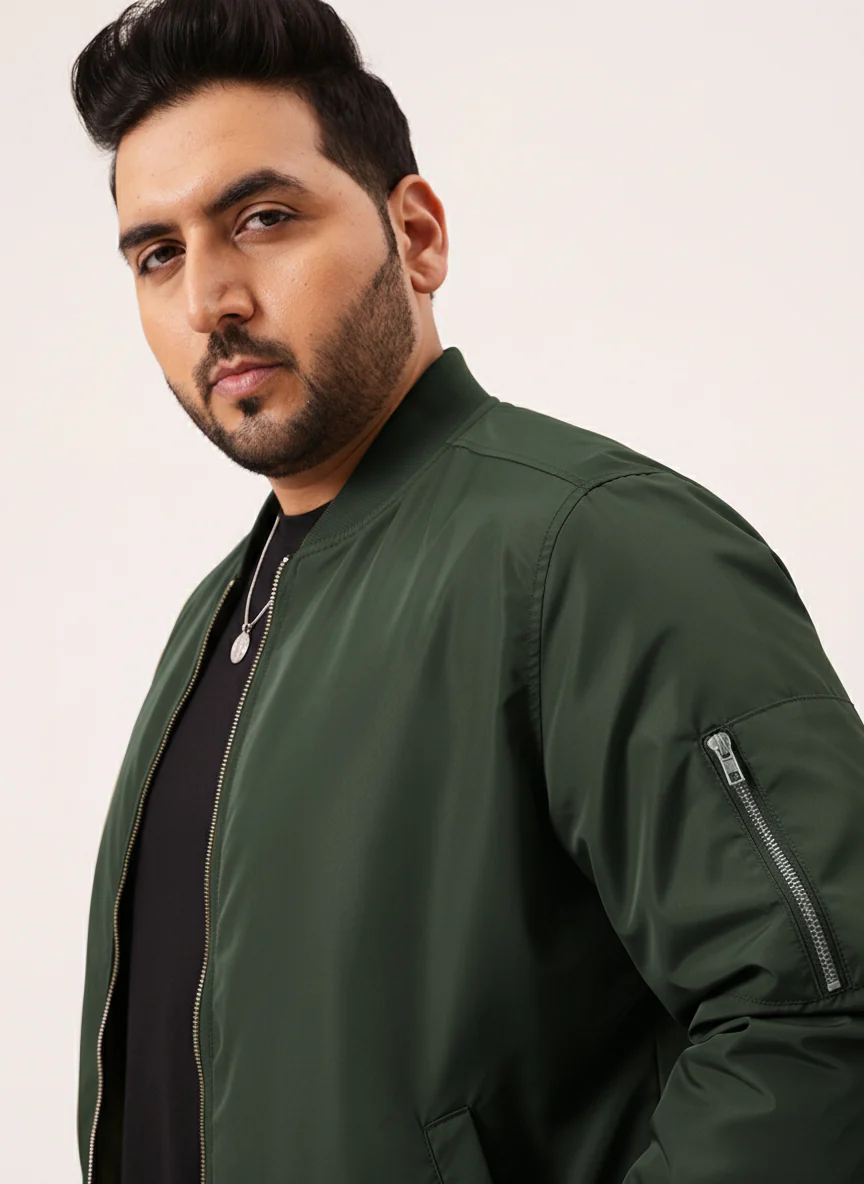 Classic Bomber Jacket - Image 9