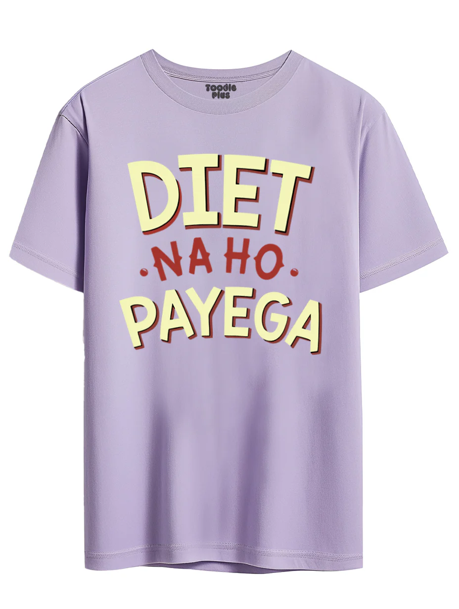 Diet Na Ho Payega Plus Size T-Shirt - Image 8