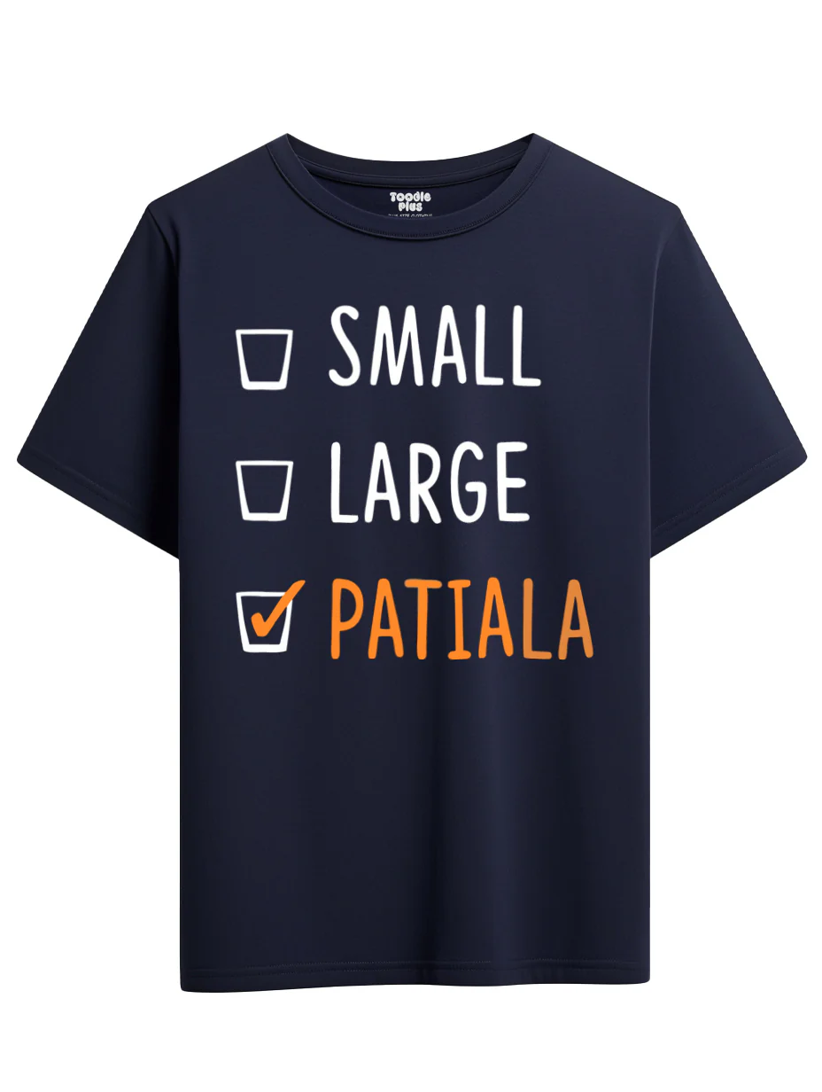 Patiala Peg Plus Size T-Shirt - Image 2