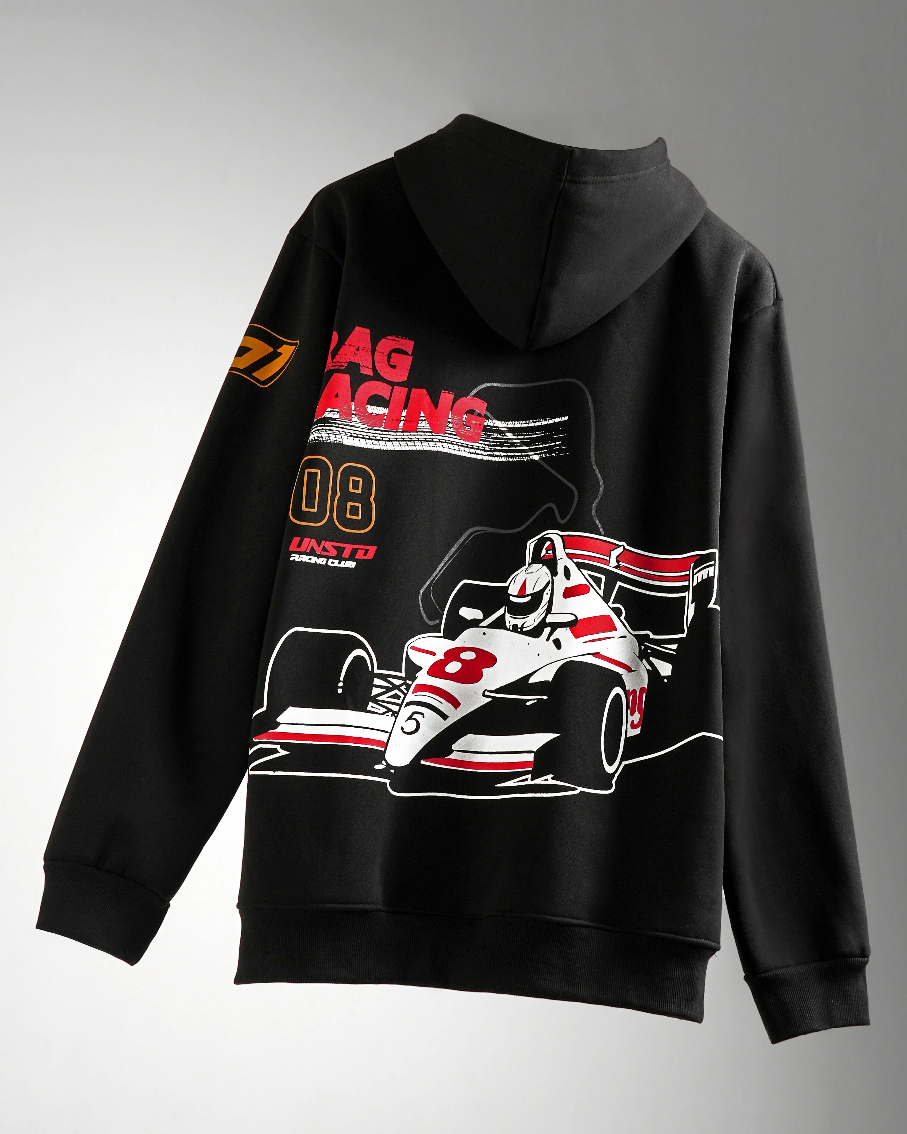 Drag Racing Limited Edition 400 GSM Hoodie - Image 5