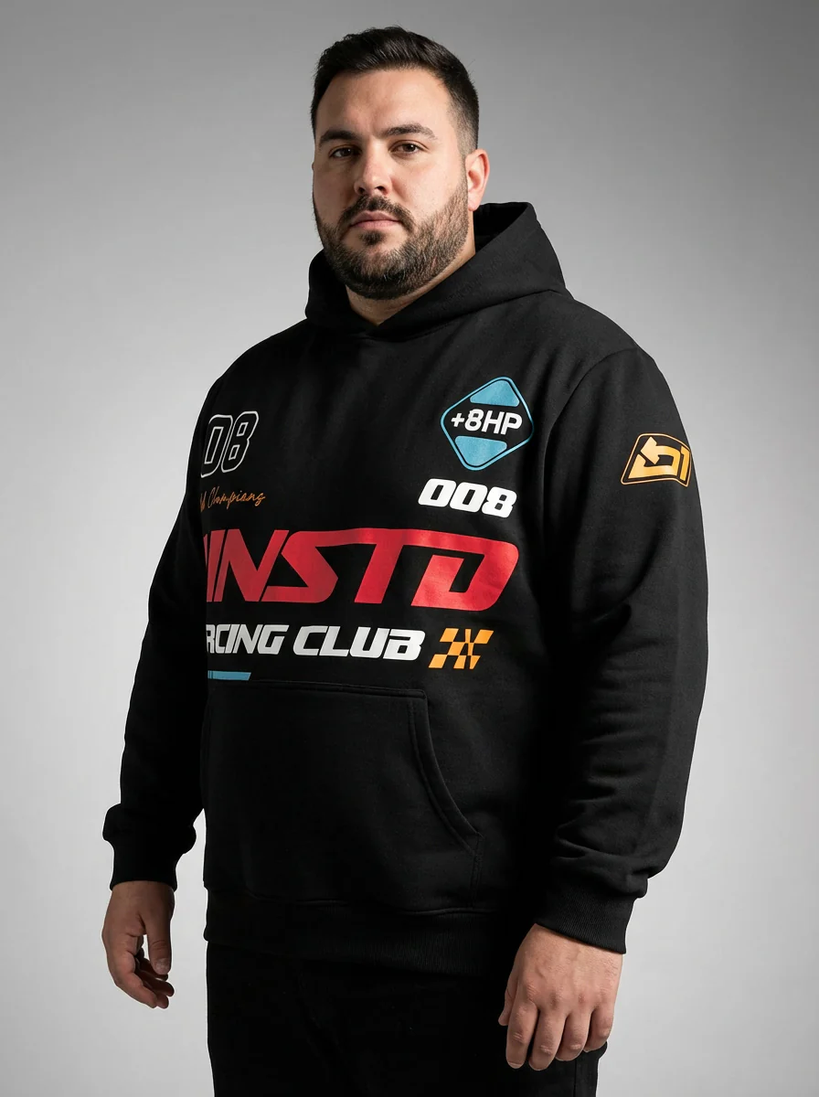 Drag Racing Limited Edition 400 GSM Hoodie - Image 6