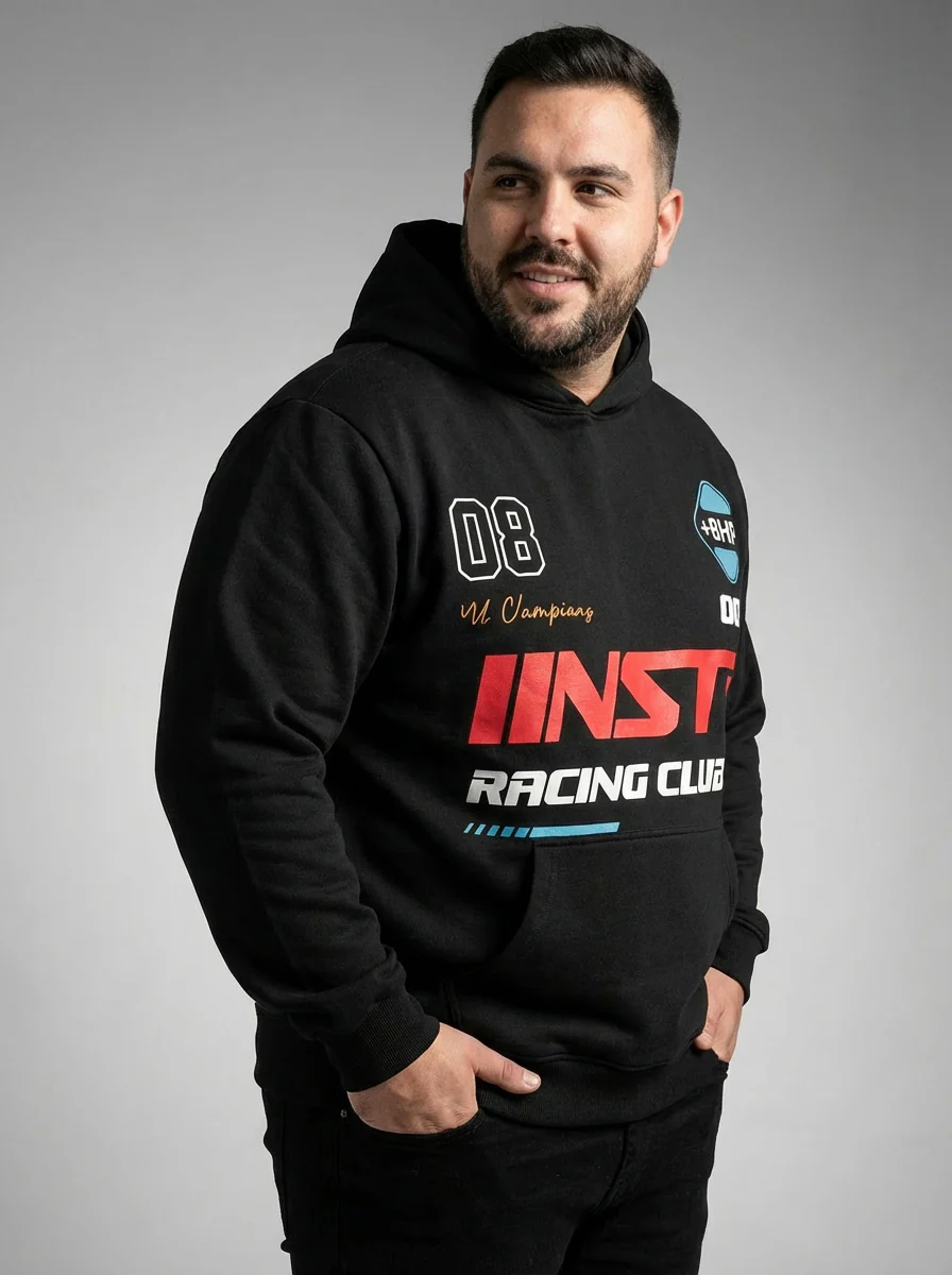 Drag Racing Limited Edition 400 GSM Hoodie - Image 9