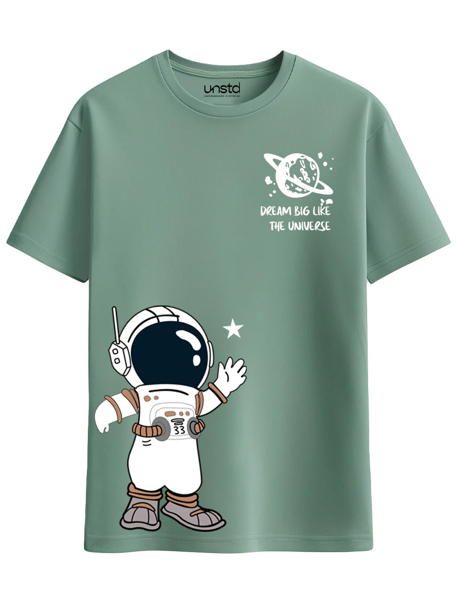 Dream Big Astraounaut Plus Size T-Shirt - Image 10