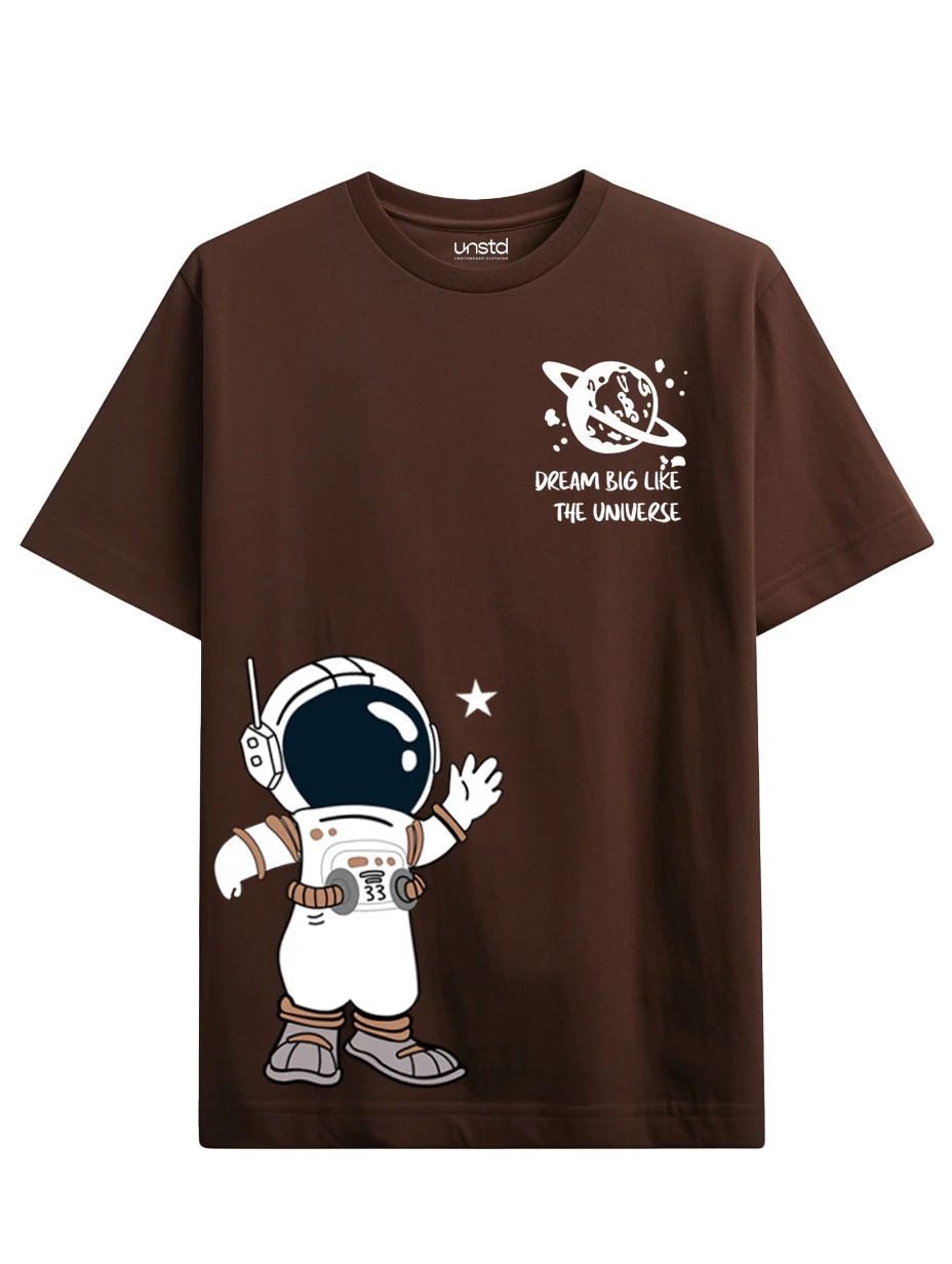 Dream Big Astraounaut Plus Size T-Shirt - Image 2