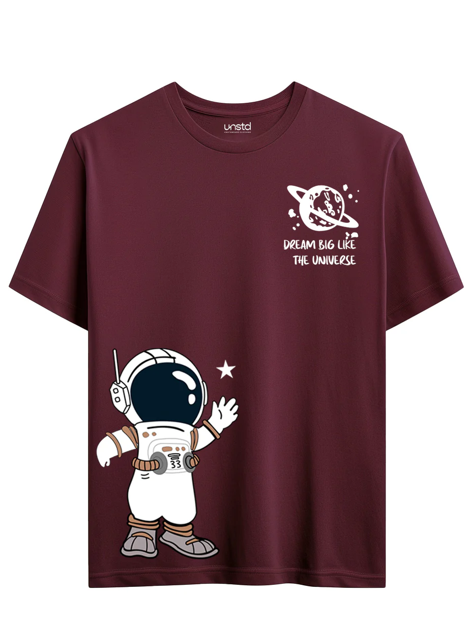Dream Big Astraounaut Plus Size T-Shirt - Image 4