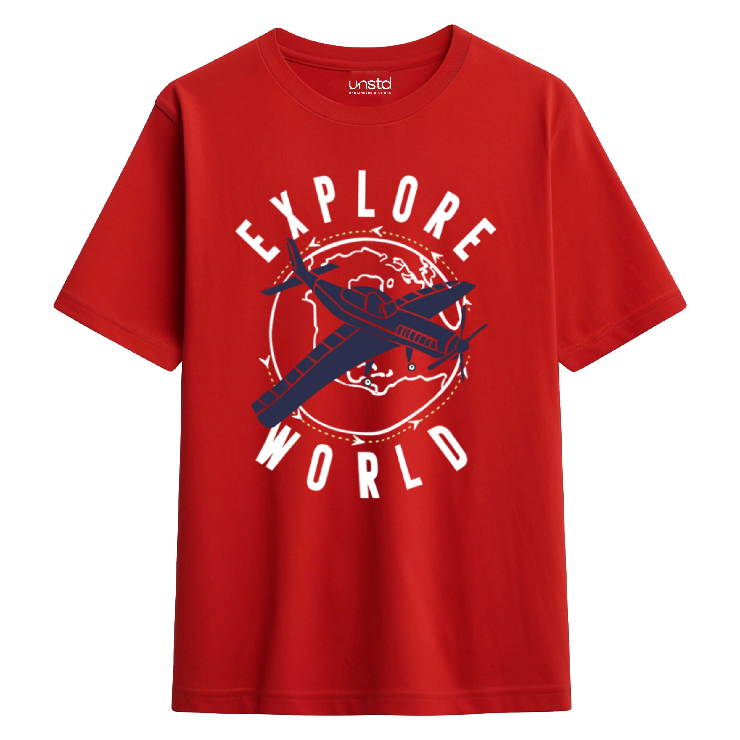 Explore the World Plus Size T-shirt - Image 2