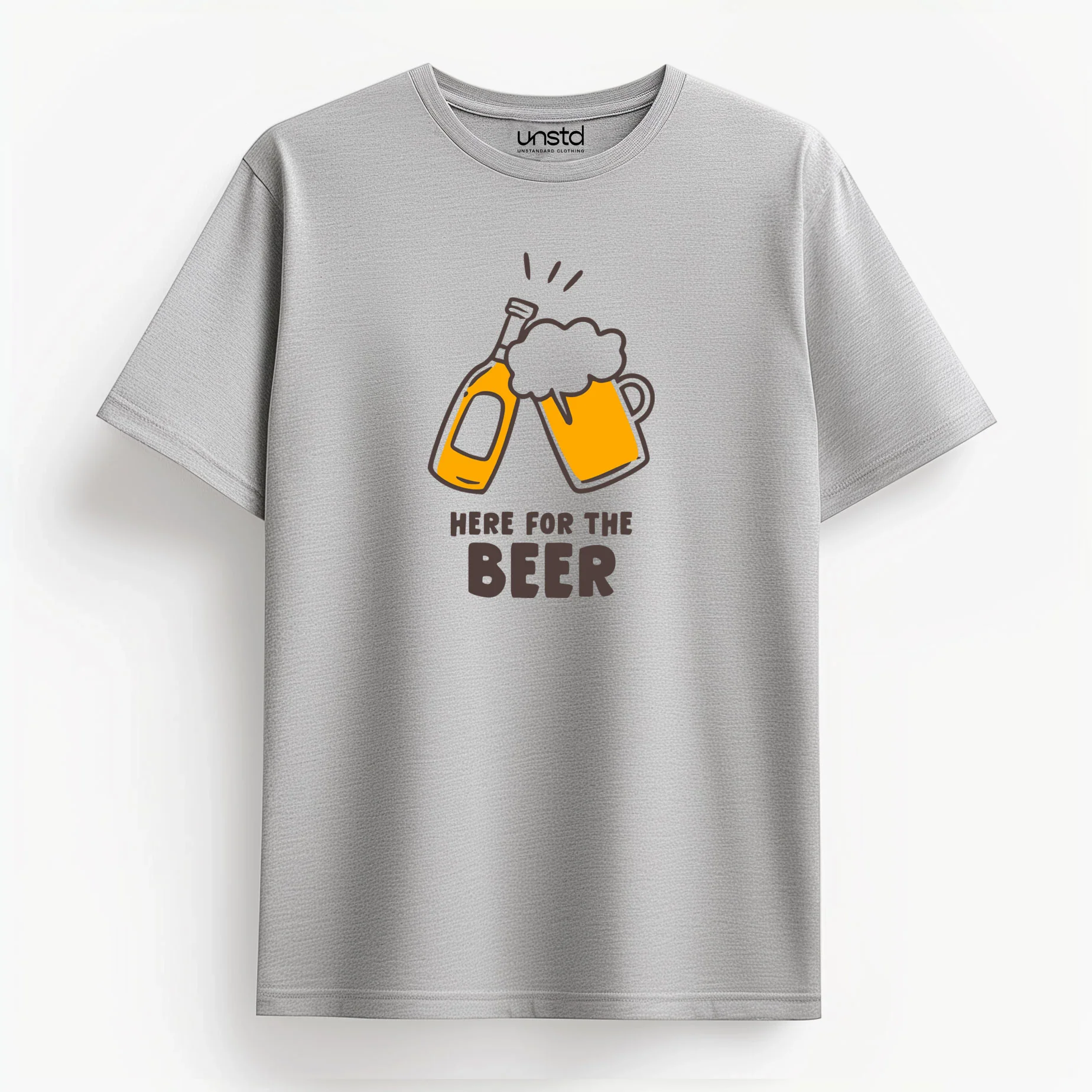 Here for the beer Plus Size T-Shirt - Image 3
