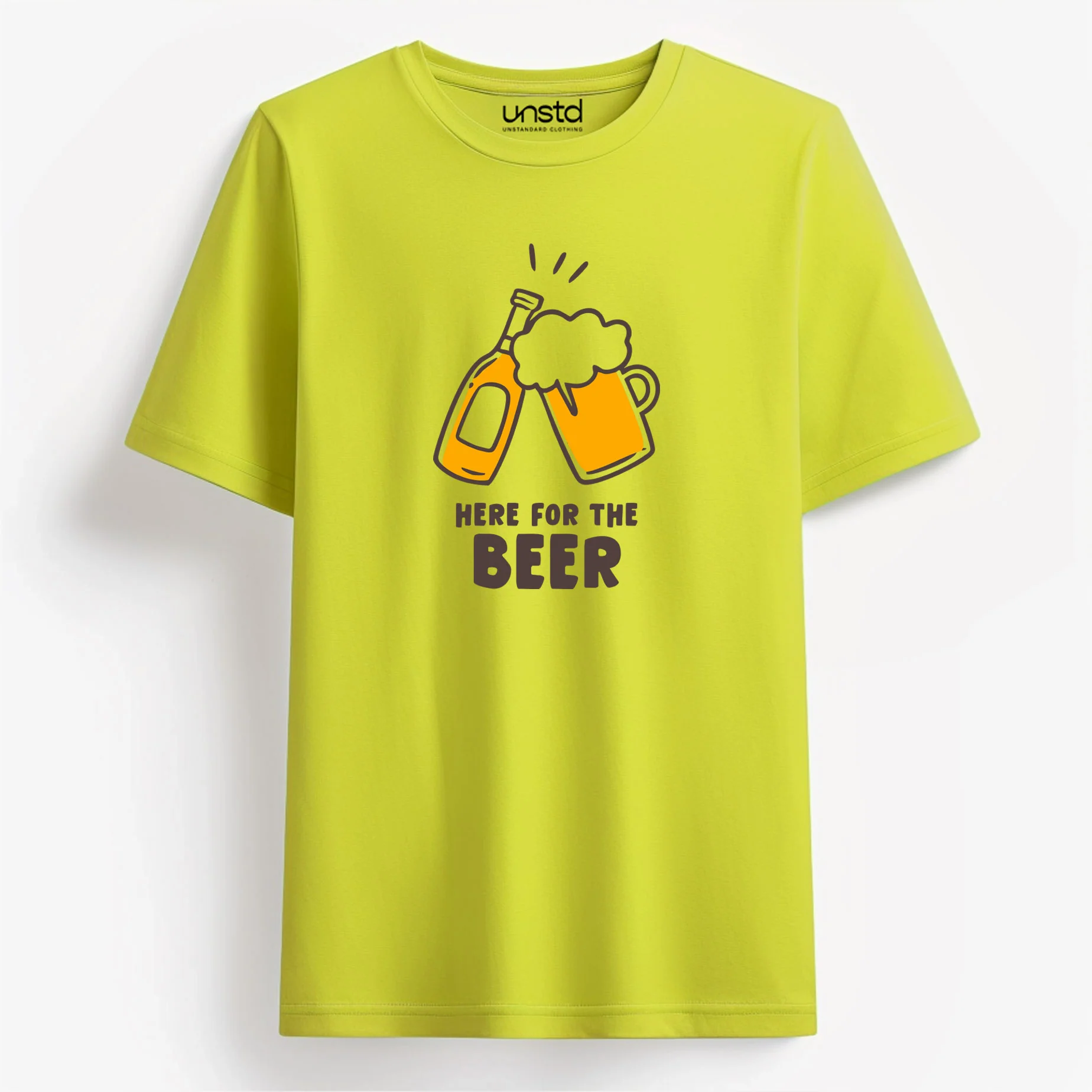 Here for the beer Plus Size T-Shirt - Image 4