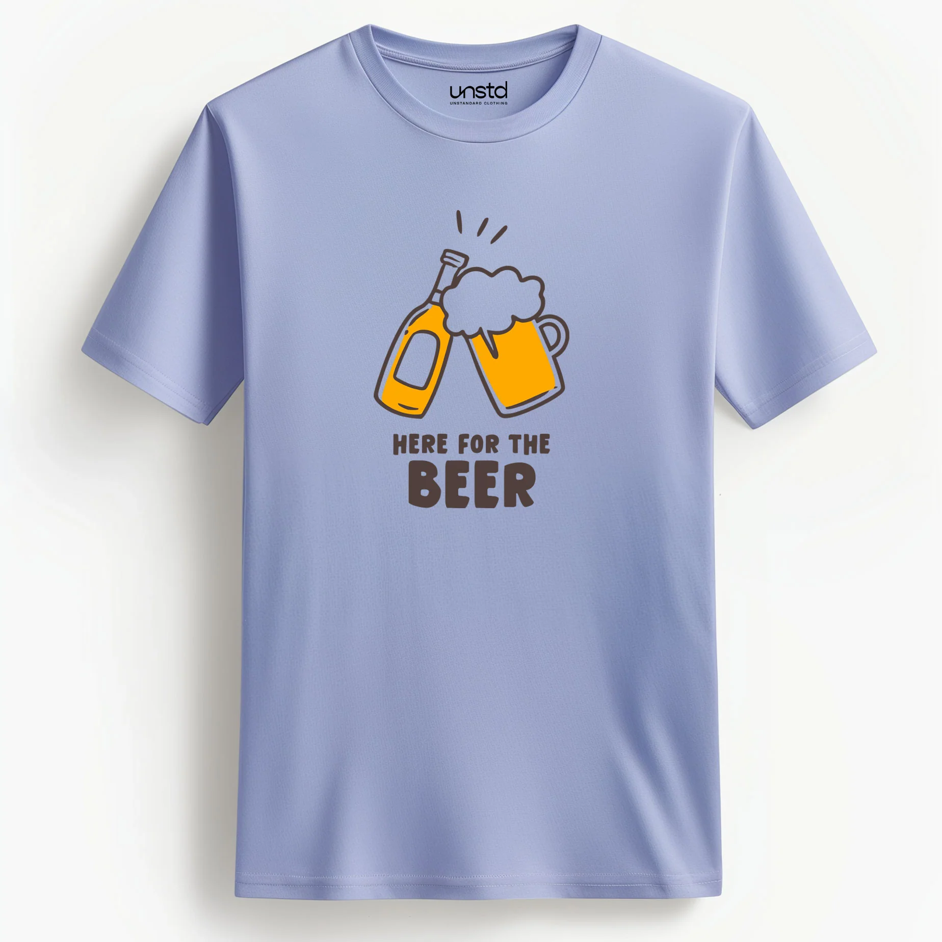 Here for the beer Plus Size T-Shirt - Image 5
