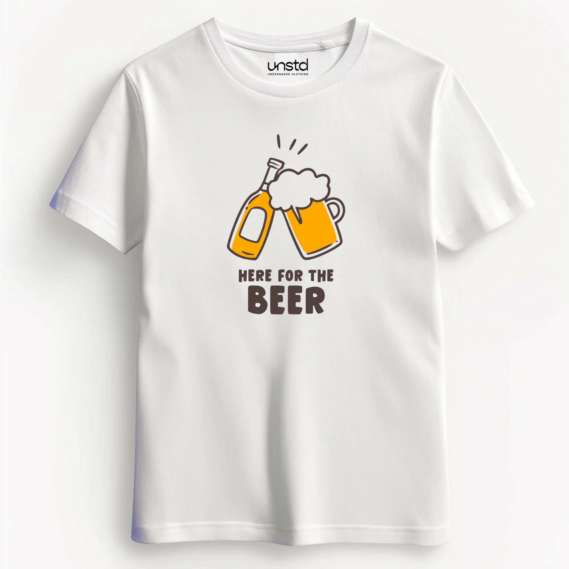 Here for the beer Plus Size T-Shirt - Image 6