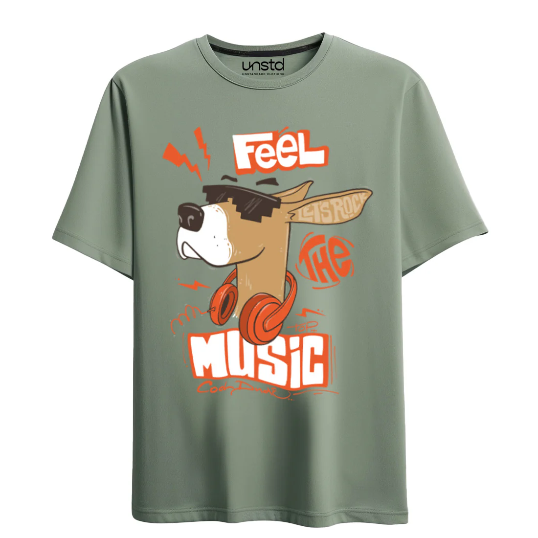 Feel The Music Plus Size T-Shirt - Image 6