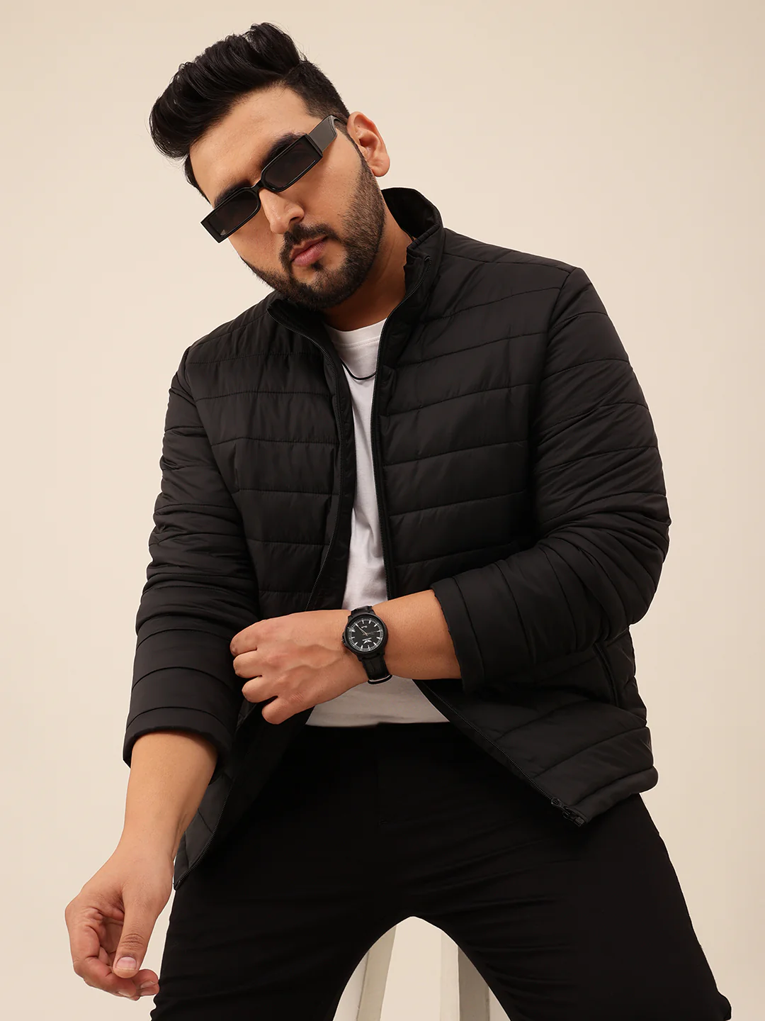 Full Sleeves Puffer Jacket - Image 6