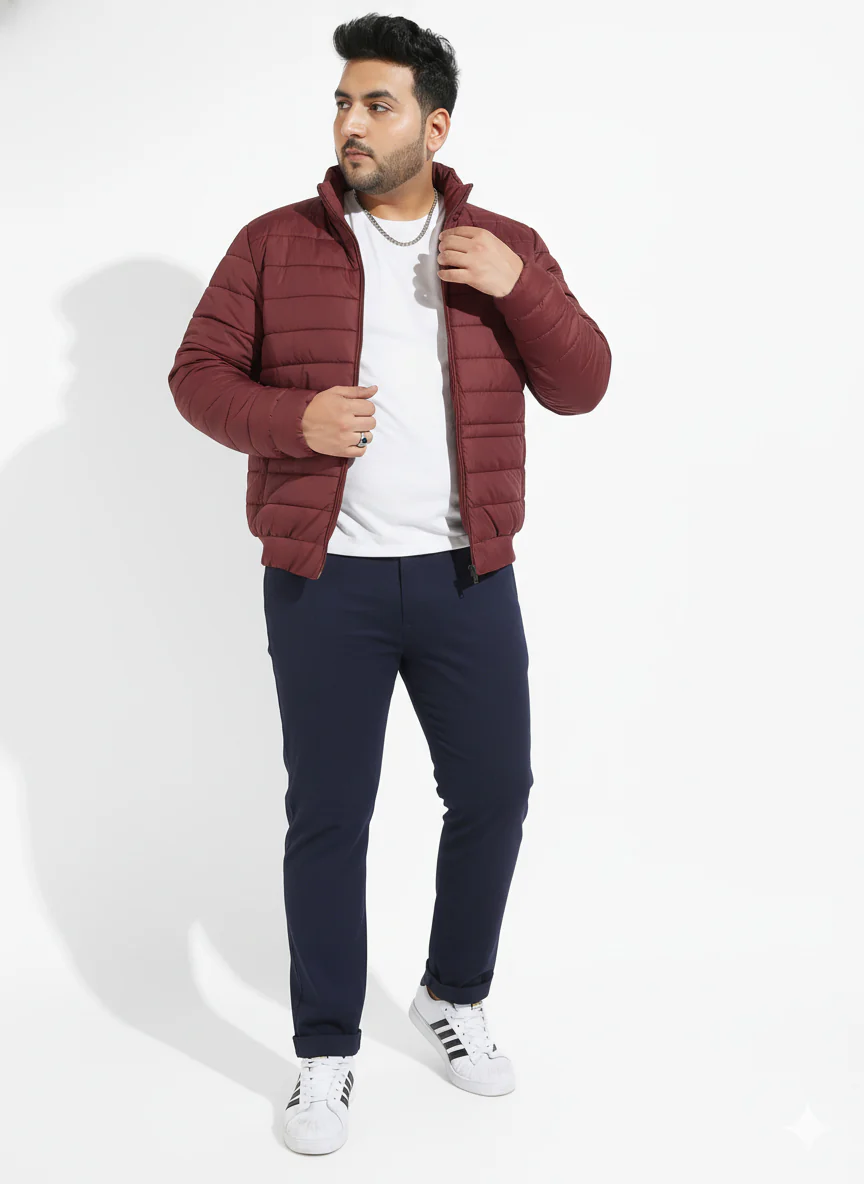 Full Sleeves Puffer Jacket - Image 16