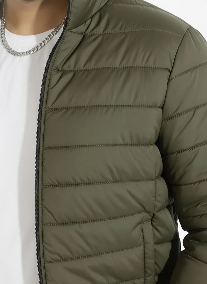 Full Sleeves Puffer Jacket - Image 3