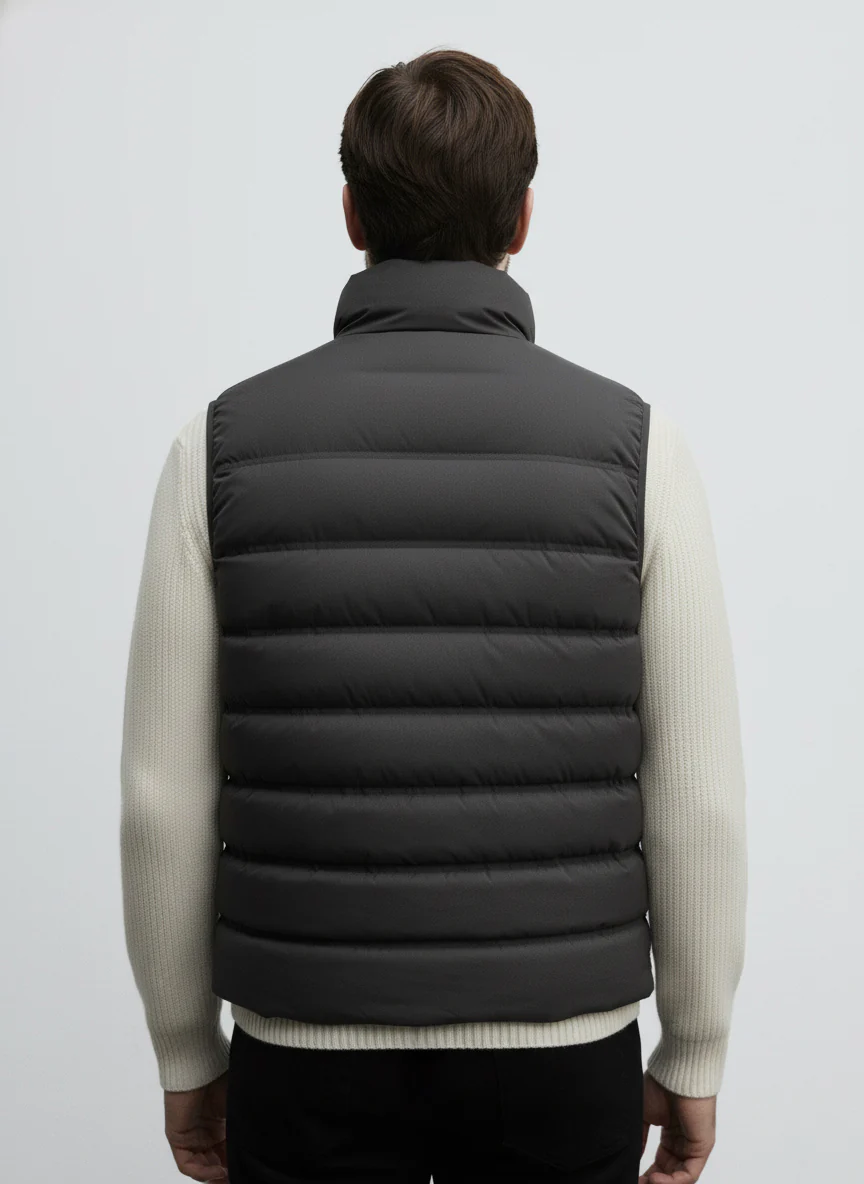 Half Sleeves Puffer Jacket - Image 5