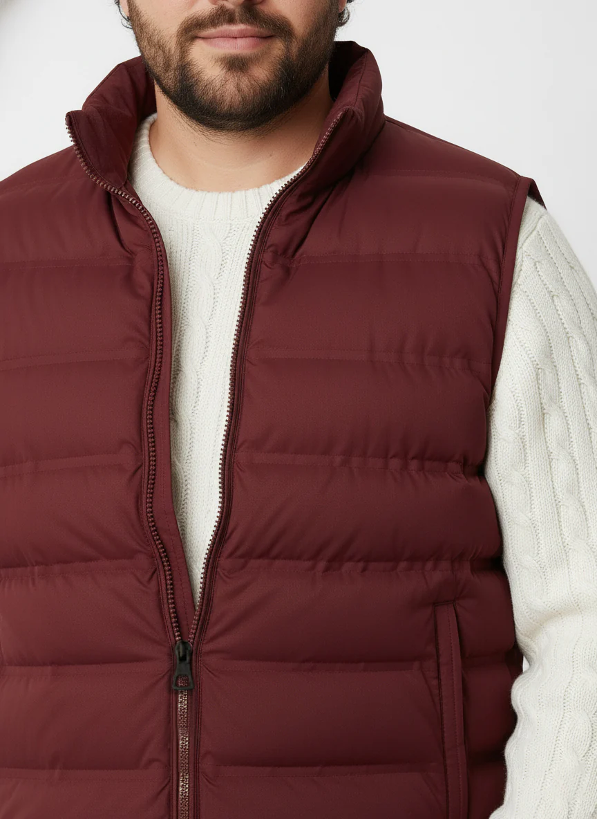 Half Sleeves Puffer Jacket - Image 17