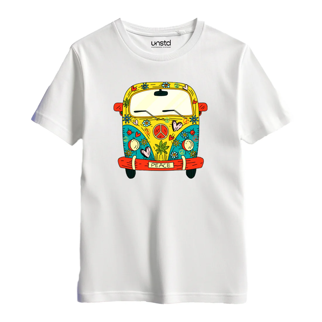 Hippie Van Plus Size T-Shirt - Image 3